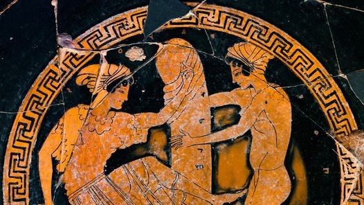 Kylix au grand phallus