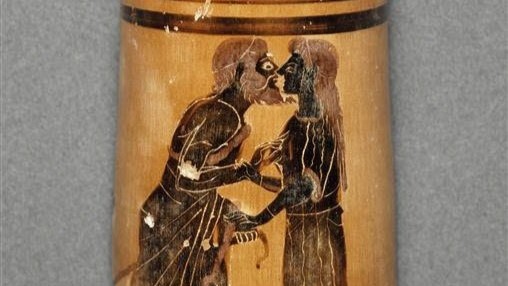 Loutrophore ou Thymiatérion fragmentaire